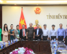 Chủ tịch HĐQT Nguyễn Thanh Ngà gặp mặt Chủ tịch UBND tỉnh Bến Tre Trần Ngọc Tam